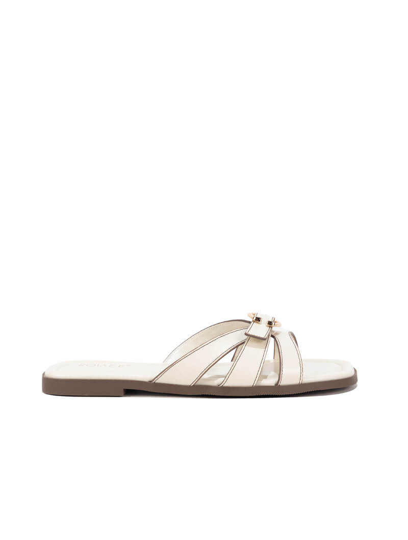 Mules à brides croisées